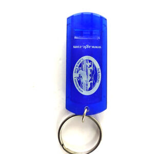Arkansas Game And Fish Commission Blue Whistle Keychain Tourist Souvenir